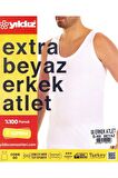 Yıldız Erkek Süprem Ekstra Beyaz Askılı Atlet 00 - 6 Adet