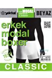 Yıldız Erkek Modal Likralı Boxer 37/42 - 6 Adet