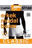 Yıldız Erkek Modal Likralı Boxer 37/42 - 6 Adet