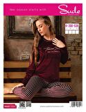 Sude Kadın Kışlık Kadife Pijama Takımı 538- 1 Adet