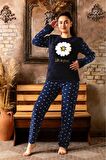Sude Kadın Kışlık Genç Welsoft Pijama Takımı K 200/606 - 1 Adet