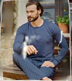 Aydoğan Erkek Modal Uzun Kollu  Pijama Takımı 3492 - 1 Adet