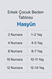 Hasyün Erkek Çocuk İnce Termal Yün Atlet 520E - 1 Adet