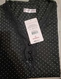 Pijamerry Kadın Bambu Baharlık Dantel Yaka Uzun Kol İnce Pijama Takımı 5210S - 1 Adet