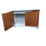 Kanki Pet 100 Cm MDF KP1004025VC Flex Venedik Ceviz Kapaklı Akvaryum Sehpası 100x40x69 cm