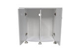 Kanki Pet 80 Cm MDF Bombeli Beyaz Akvaryum Sehpa