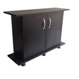 Kanki Pet 100 Cm MDF Düz Akvaryum Siyah Sehpa  100x31x67 cm