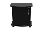Kanki Pet 50 Cm MDF Bombeli Akvaryum Sehpa Siyah 50x27x67 Cm