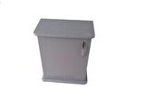 Kanki Pet 50 Cm MDF İthal Akvaryum Gri Sehpa 50 x 30 x 62h cm