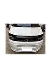 Vw Transporter T6 Kaput Rüzgarlığı 2015 Üzeri Piano Black