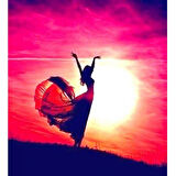 Canvas Ferahlamak Sayılarla Boyama Seti  Kasnaklı 40 x 50 cm