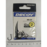 Decoy KR-22 Black Nickel Japon İğne No : 2
