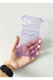 Iphone 11 Şeffaf Kartlıklı Boyun Askılı Ipli Kılıf
