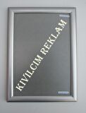 A4 RENKLİ ÇERÇEVE-GÜMÜŞ