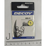 Decoy KR-21 Black Nickel Japon İğne No : 1
