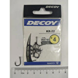 Decoy KR-22 Black Nickel Japon İğne No : 4
