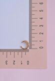 Sıkıştırmalı Kıkırdak Küpesi Kraliçe Taç Earcuff