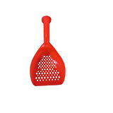 Jumbo Kedi Kumu Küreği 04804 | 30 cm Güçlendirilmiş Sert Plastik Elek