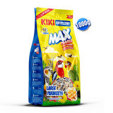 KIKI Excellent Kuş Max Menu Large Parakeets Büyük Pareket Yemi 1000gr