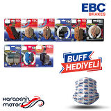 Yamaha Tricity 155 Ön Fren Balatası Takım Ebc Sfa652-Sfa655