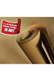 Kraft Kağıt 100x100 cm 90gr 15 Adet Ambalaj, Paketleme, Hediye ve Çeyiz Sarma, Taşıma, Taşınma