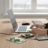 Usb İle Şarj Olabilen 2 Li 1450 Mah Lityum Kalın Şarjlı Kalem Pil