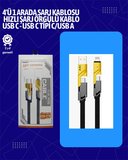 Usb-c Ve Lightning Uyumlu 4'ü 1 Arada Kablo – 65w Hızlı Şarj, Örgülü Dayanıklı Yapı