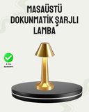 Kablosuz Led Masa Lambası 1800mah 3 Renk Aydınlatma Dokunmatik