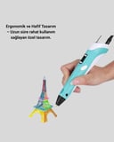 Abs Ve Pla Filament Destekli 3d Yazıcı Kalem