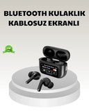 Bluetooth 5.3 Anc Kablosuz Kulaklık – Dokunmatik Kontrol, Dijital Ekran Ve Uzun Pil Ömrü