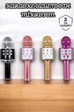 Şarjlı Ve Uzun Pil Ömürlü Karaoke Mikrofon Usb Bellek Destekli, Profesyonel Ses