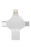Otg 4in1 Cep Telefonu Çok Fonksiyonlu Usb Flash Bellek 128 Gb Type-c, Micro Sd Ve Kart Okuyucu
