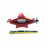 Skoda Fabia HB 2008 - 2024 1.5 Ton Kapasiteli Evrensel Makaslı Oto Kriko Kolay Lastik Değişimi İçin Akıllı Mekanizma