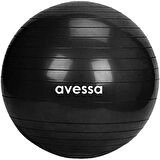 AVESSA 55 CM POŞETLİ PLATES TOPU POMPASIZ SİYAH RENK PLT-55 BLACK