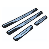 Accent Blue Kapı Eşiği 2011 ve Üzeri New Krom Kapı Eşiği 4 Parça Paslanmaz Çelik