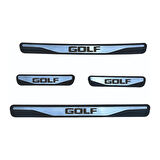 Golf 4 Kapı Eşiği 1998-2004 New Krom Kapı Eşiği 4 Parça Paslanmaz Çelik