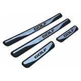 Golf 4 Kapı Eşiği 1998-2004 New Krom Kapı Eşiği 4 Parça Paslanmaz Çelik