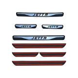 Jetta Kapı Eşiği 2005-2011 New Krom Kapı Eşiği 4 Parça Paslanmaz Çelik