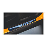 Jetta Kapı Eşiği 2005-2011 New Krom Kapı Eşiği 4 Parça Paslanmaz Çelik