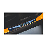 Logan Kapı Eşiği 2013 ve Üzeri New Krom Kapı Eşiği 4 Parça Paslanmaz Çelik