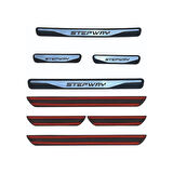 Sandero Stepway 2013 ve Üzeri New Krom Kapı Eşiği 4 Parça Paslanmaz Çelik