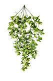 Yapay Krem Detaylı Limon Çiçeği 5 Dallı Sarkıt 80x50