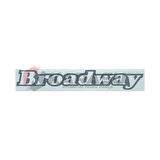 BROADWAY KAĞIT YAZI YENİ MODEL. AÇIK GRİ