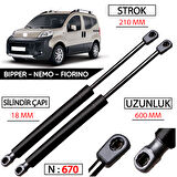 FİORİNO NEMO BİPPER BAGAJ AMORTİSÖR