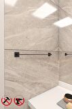 Jasmin Kare 3'lü Banyo Seti - Halka Havluluk, Kare Havluluk, Uzun Havluluk