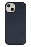 Newface Apple iPhone 14 Kılıf Nano içi Kadife Silikon - Lacivert