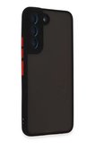 Newface Samsung Galaxy S22 Kılıf Montreal Silikon Kapak - Siyah