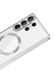 Newface Samsung Galaxy S26 Ultra Kross Magneticsafe Kapak - Gümüş