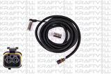 Kraftvoll 05090630 ABS Sensörü Kampana Tip (3500mm) B Tipi Siyah Fıs (Spıral Korumalı) Man Truck TGM- 4410321660