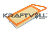 Kraftvoll 06010035 Hava Filtresi 206 207 307 Bipper Xsara C2 C3 Nemo Fiesta Cb1 08-12 Fusion 02-12 1.4 HDI 1.4 TDCI Çanta Tip (Süngerli) 1444.X3